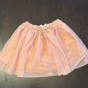 Zara Blush Tulle Skirt